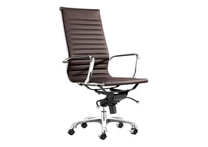 Lider Office Chair - Espresso (hi-back),Mr Bar Stool