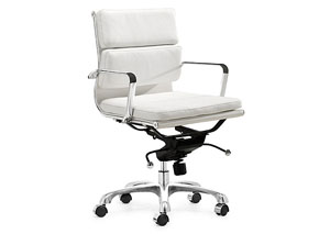Director Office Chair - White,Mr Bar Stool