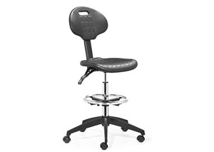Ark Drafters Chair - Black,Mr Bar Stool