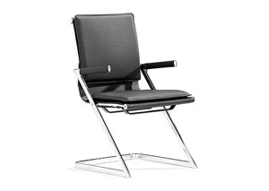 Lider Plus Conference Chair - Black (Pack of 2),Mr Bar Stool
