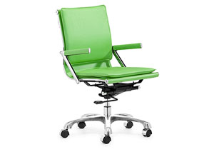 Lider Plus Office Chair - Green,Mr Bar Stool
