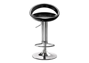 Tickle Adjustable Bar Stool - Black,Mr Bar Stool