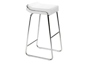 Wedge Bar Stool - White (Pack of 2),Mr Bar Stool