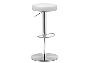 Mellow Adjustable Bar Stool - White,Mr Bar Stool