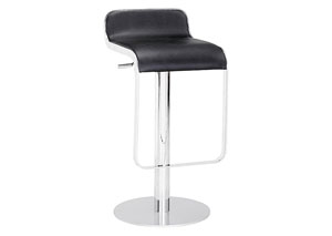 Equino Adjustable Bar Stool - Black,Mr Bar Stool