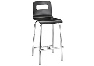 Escape Counter Stool - Black (Pack of 2),Mr Bar Stool