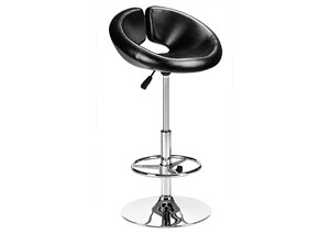 Chalice Adjustable Bar Stool - Black,Mr Bar Stool