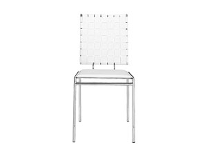 Criss Cross Chair - White (Pack of 4),Mr Bar Stool