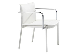 Gekko Conference Chair - White (Pack of 2),Mr Bar Stool