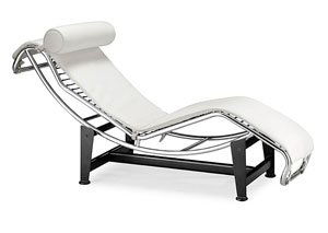 Corbusier Chaise - White,Mr Bar Stool