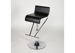 Pneumatic Gas Lift Adjustable Height Black Swivel Stool ,Mr Bar Stool