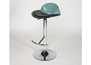 Grey Acrylic Pneumatic Gas Lift Adjustable Height Swivel Stool,Mr Bar Stool