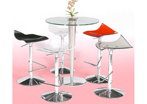 Bowery Glass Top Pub Table,Mr Bar Stool