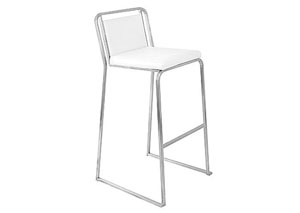 Cascade Bar Stools - White (stackable),Mr Bar Stool