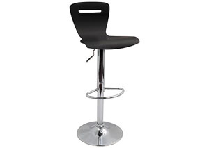 H2 Adjustable Bar Stool - Black,Mr Bar Stool