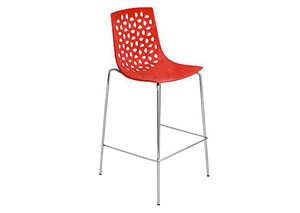 Lola Bar Stools - Red 