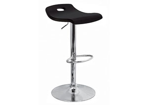 Surf Adjustable Bar Stool - Black,Mr Bar Stool