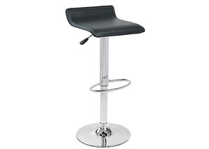 120 Hydraulic Bar Stool - Black. Also in White, Red, Brown.,Mr Bar Stool