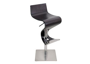Wood Viva Adjustable Bar Stool - Wenge,Mr Bar Stool