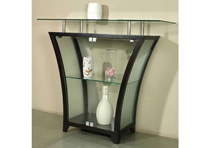 Flair Merlot Bar Table w/ Raised Glass Shelf,Mr Bar Stool