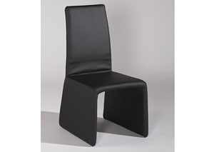 Jessy Upside U Shape Base Black Parson Chair (Set of 2) ,Mr Bar Stool