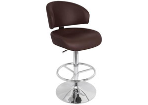 Regent Adjustable Barstool - Brown,Mr Bar Stool