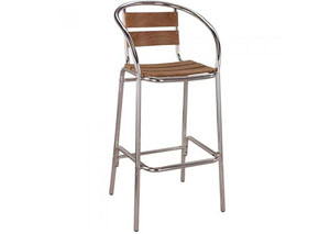 Margate Aluminum Indoor/Outdoor Bar Stool,Mr Bar Stool