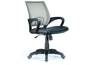 Officer Office Chair - Silver,Mr Bar Stool