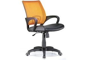Officer Office Chair - Tangerine,Mr Bar Stool