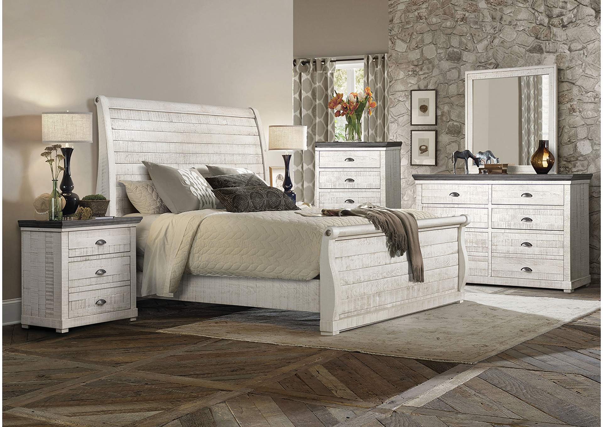 B166 Nightstand,Nationwide