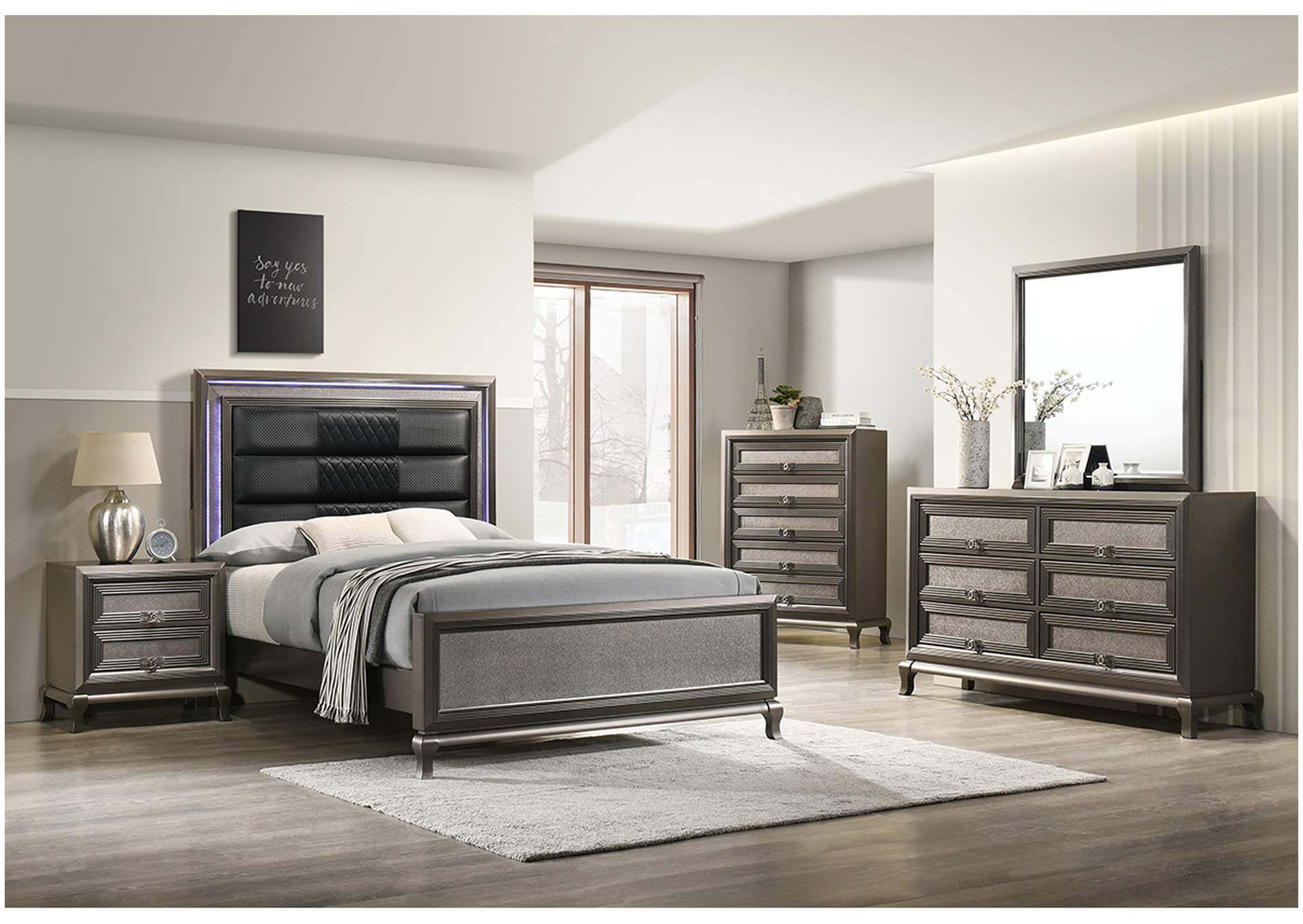 B235 King Bed,Nationwide