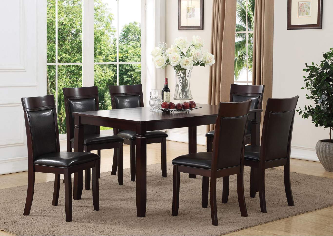 D598 Alto Table & 6 Chairs - D598,Nationwide