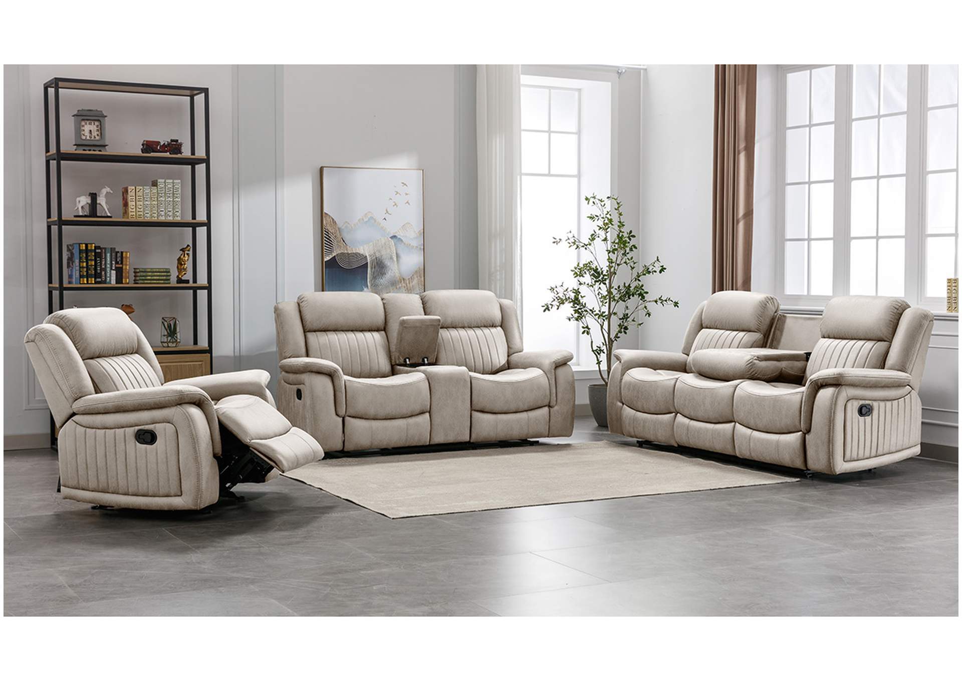 U146 Reclining Loveseat,Nationwide