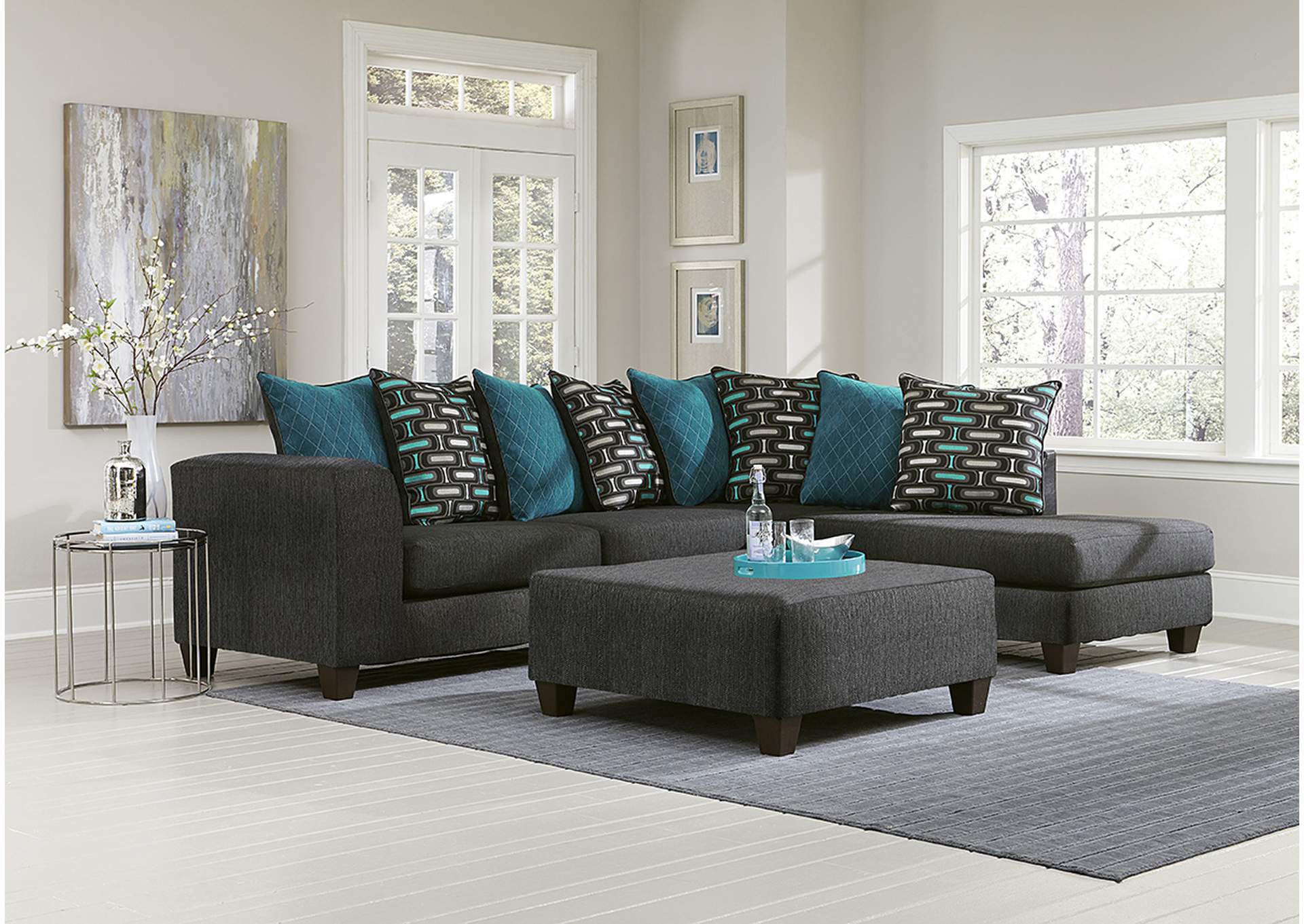 U342 2 Pc Sectional,Nationwide