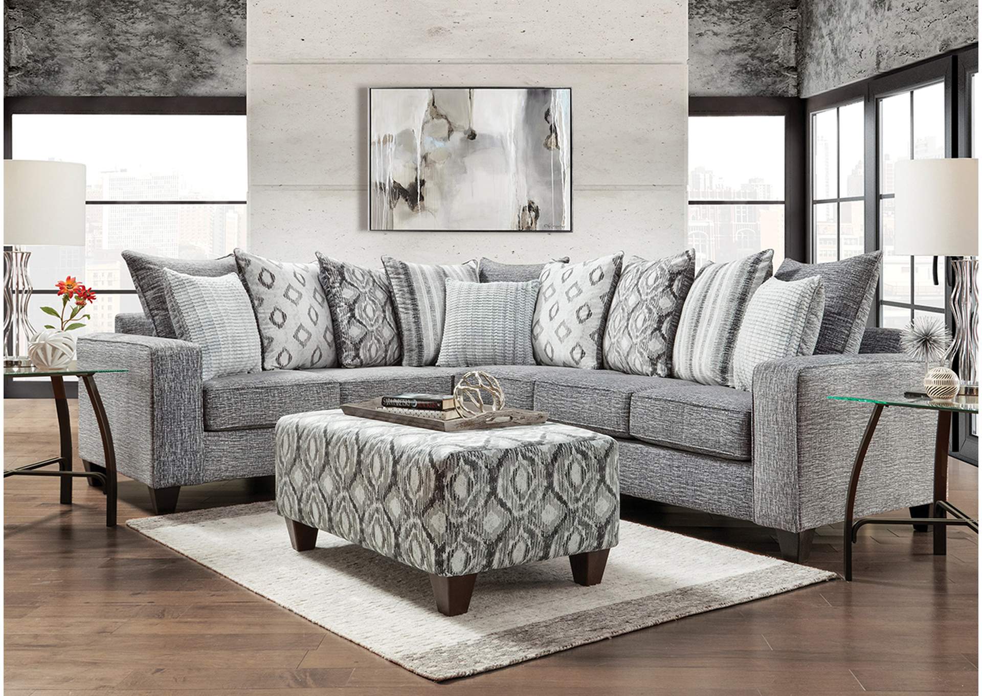 U346 2 Pc. Sectional,Nationwide