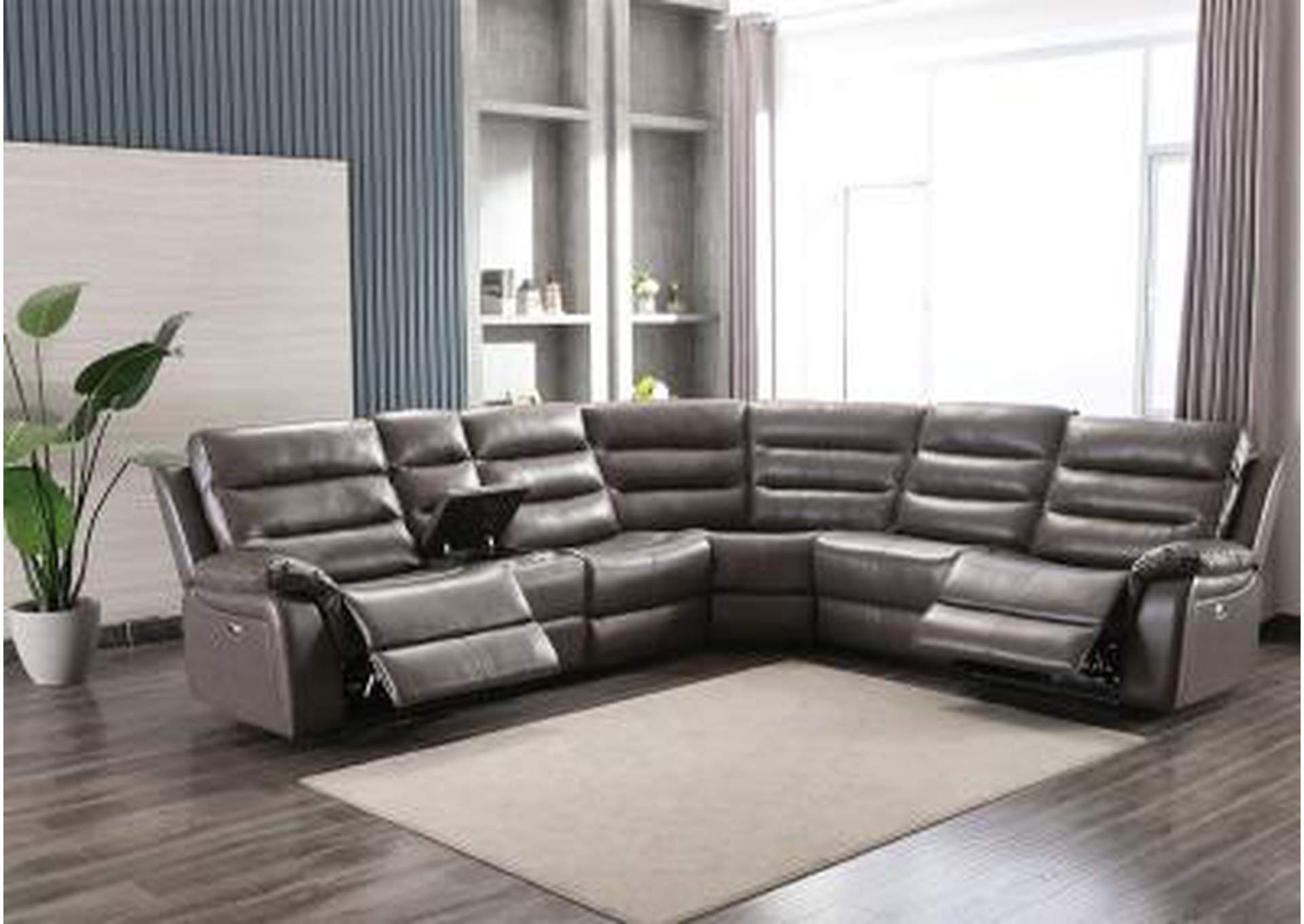 6 Piece Power Sectional,Nationwide