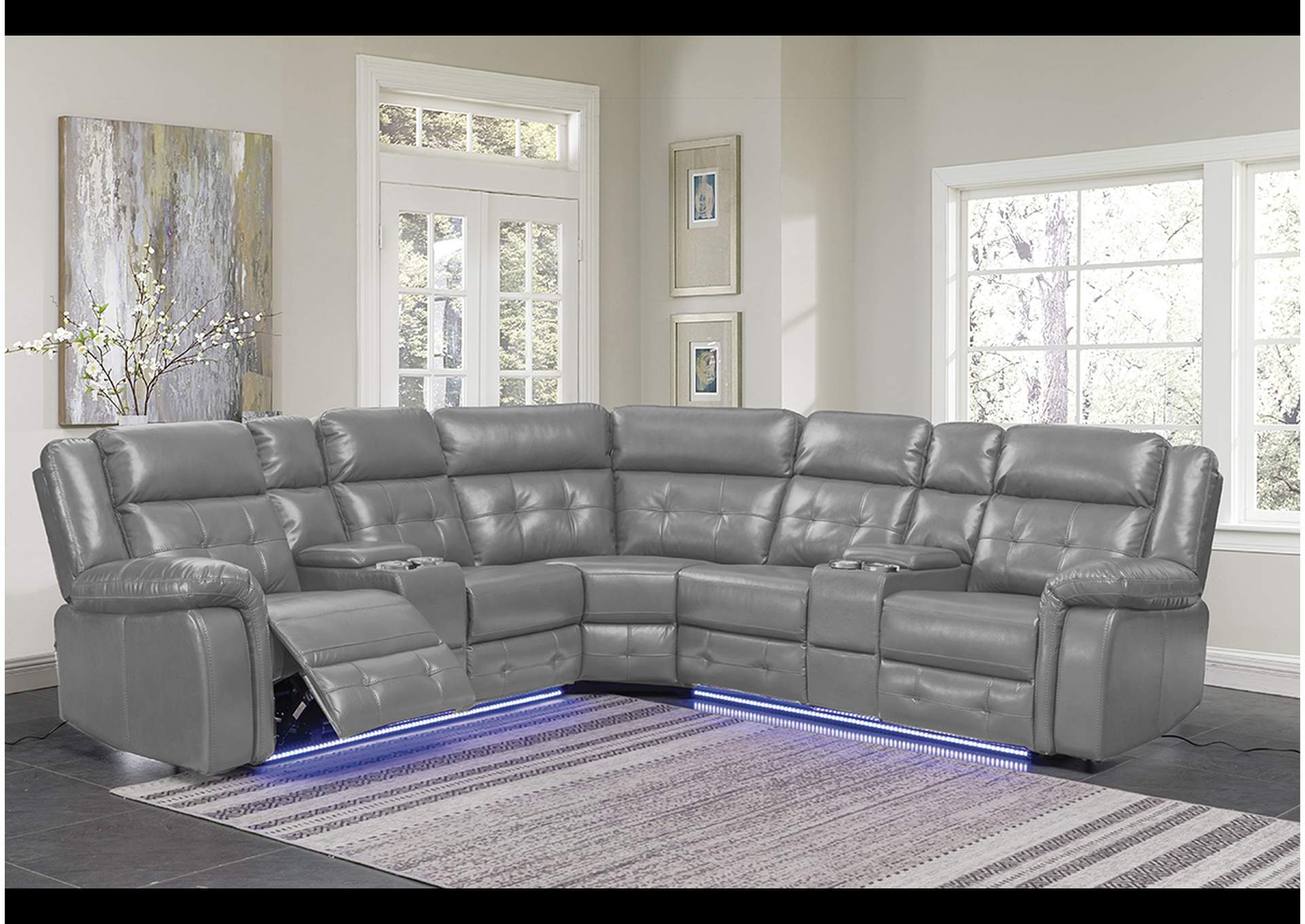 U49 3 Pc. Sectional,Nationwide