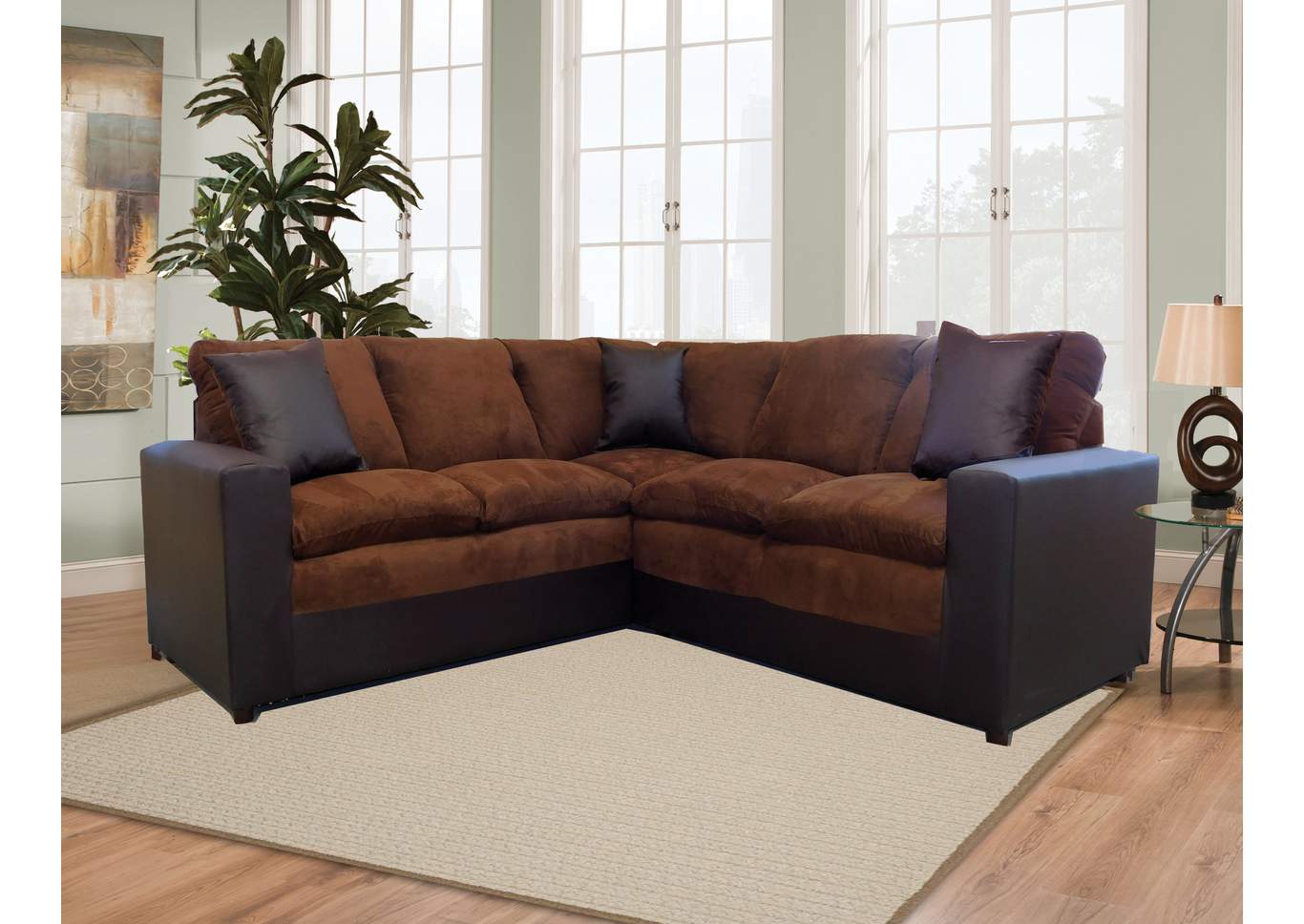 U617 Eagle 2 Pc Sectional - U617,Nationwide