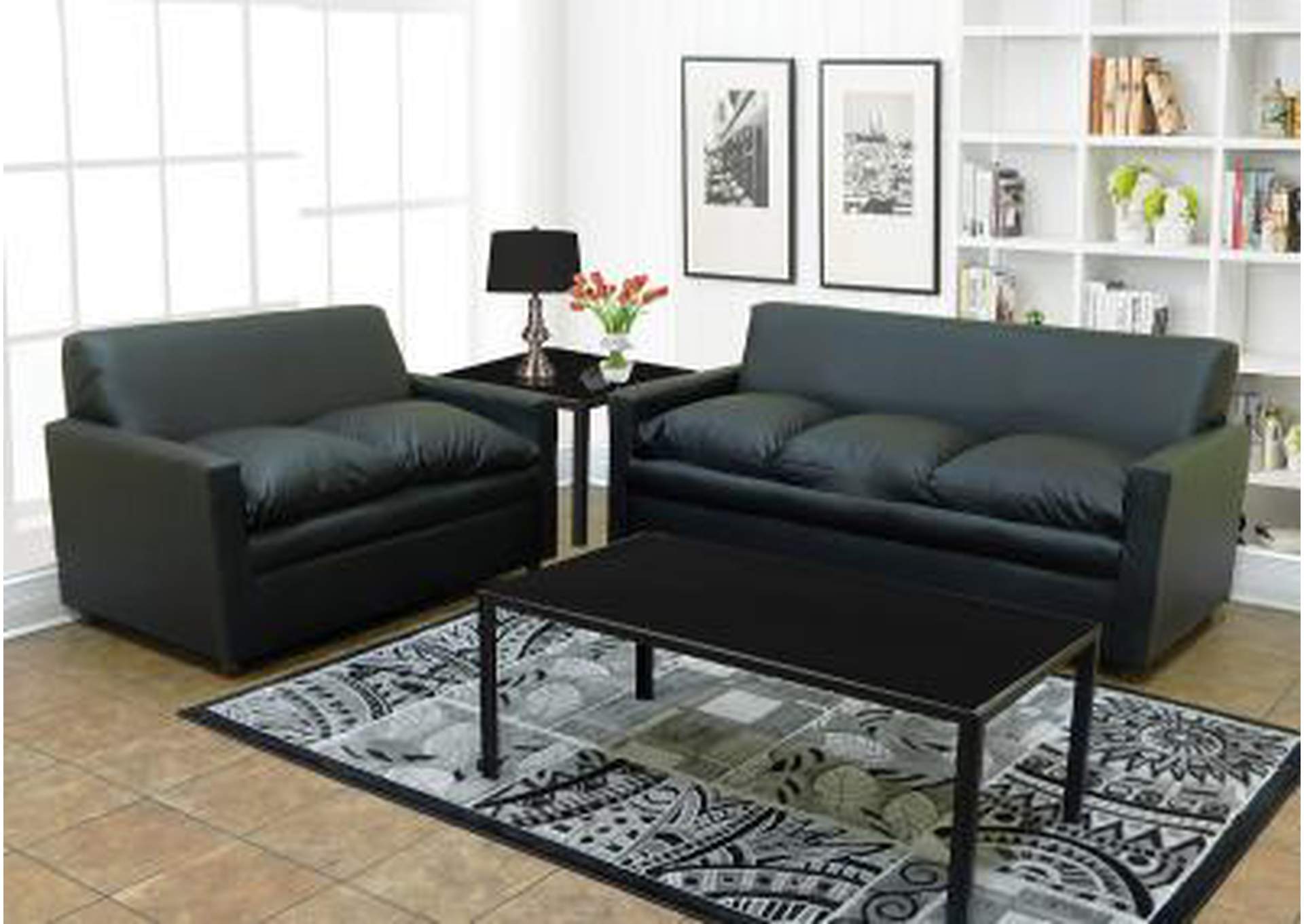 Black Loveseat,Nationwide