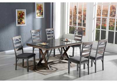 Image for D110 Alto Dining Table W/ 6 Chairs For Formal Dining