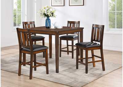 Image for D314 Pub Table and 4 Pub Chairs