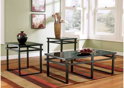 Image for T490 Gallery Cocktail Table & 2 End Tables - T490