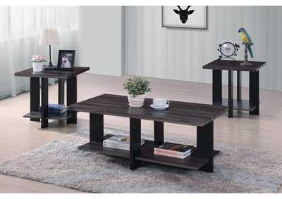 Image for T512 Silver Cocktail Table & 2 End Tables - T512