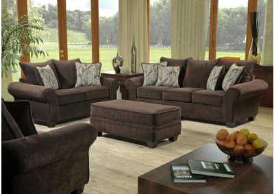 U204 Birch Sofa & Loveseat - U158