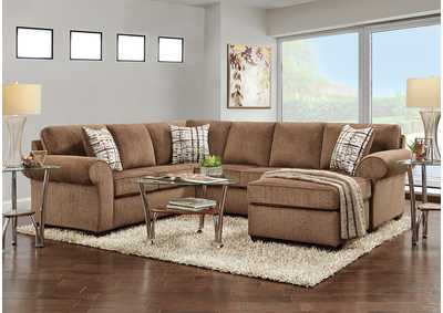 U220 Cement 3 Pc Sectional - U220