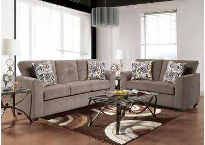 Cocoa Sofa & Loveseat