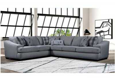 Image for Dark Grey 2 Piece Sectional