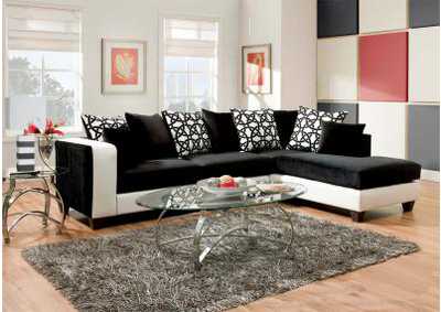 White 2 Piece Sectional