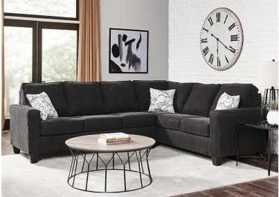 Charcoal 2 Piece Sectional