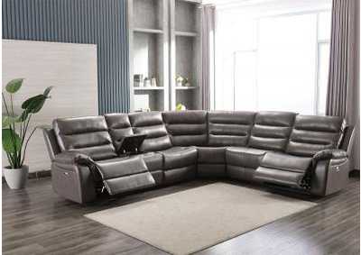 6 Piece Power Sectional